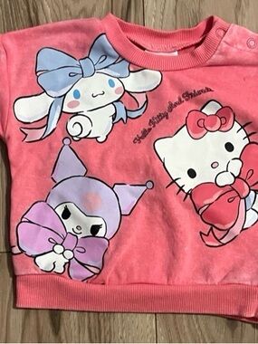 Sanrio Pink Hello Kitty & Friends Pullover Sweatshirt
